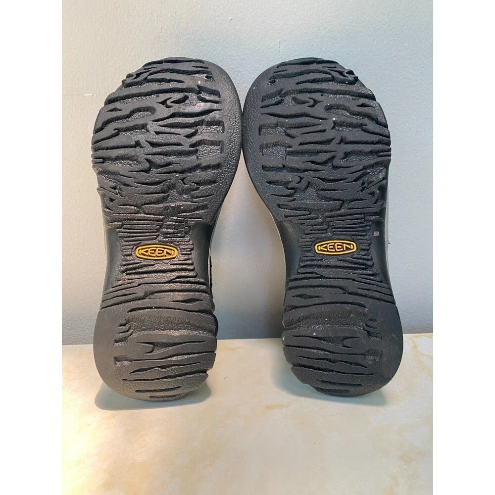 Keen Rose Black/Neutral Gray Sandals Women's Size 8 Hiking Water-Resistant